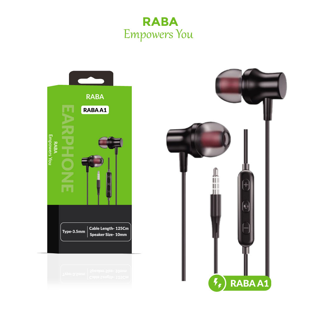 RABA A1 Boom Boom Earphone