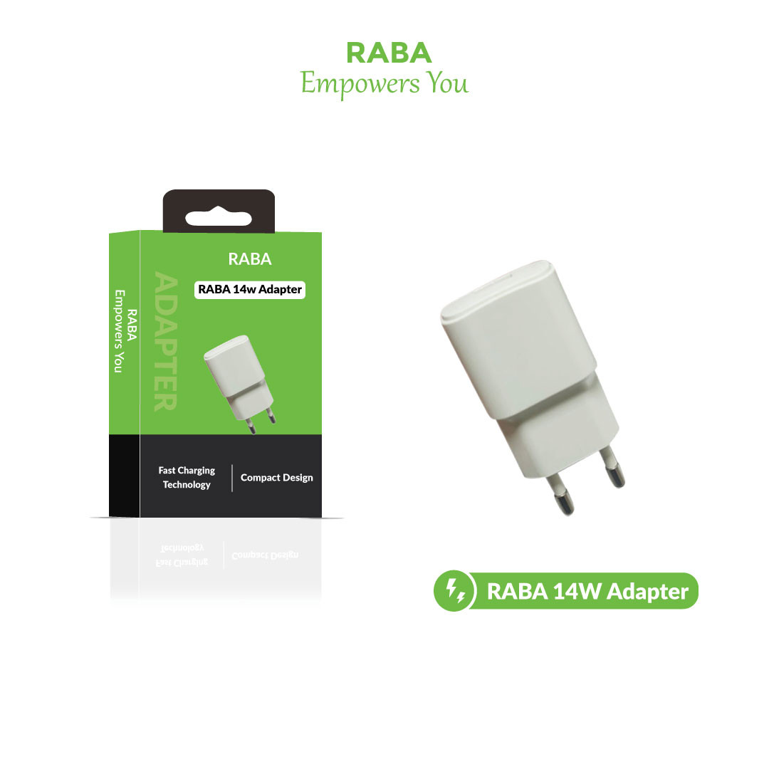 RABA 14watt Charger Adapter