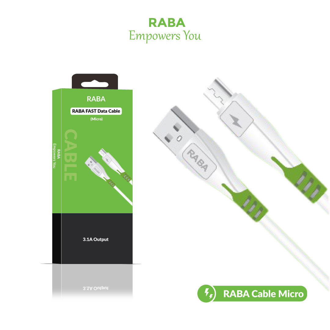 RABA Type-B Fast USB Data Cable