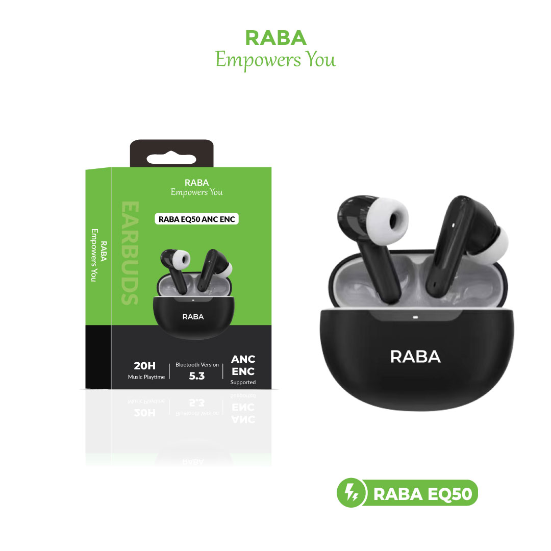 RABA EQ50 ANC & ENC  Earbuds