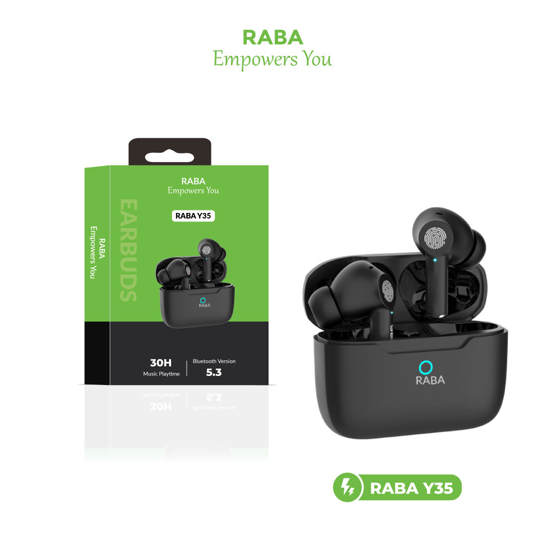 RABA Y35 Original True Wireless Bluetooth Earbuds