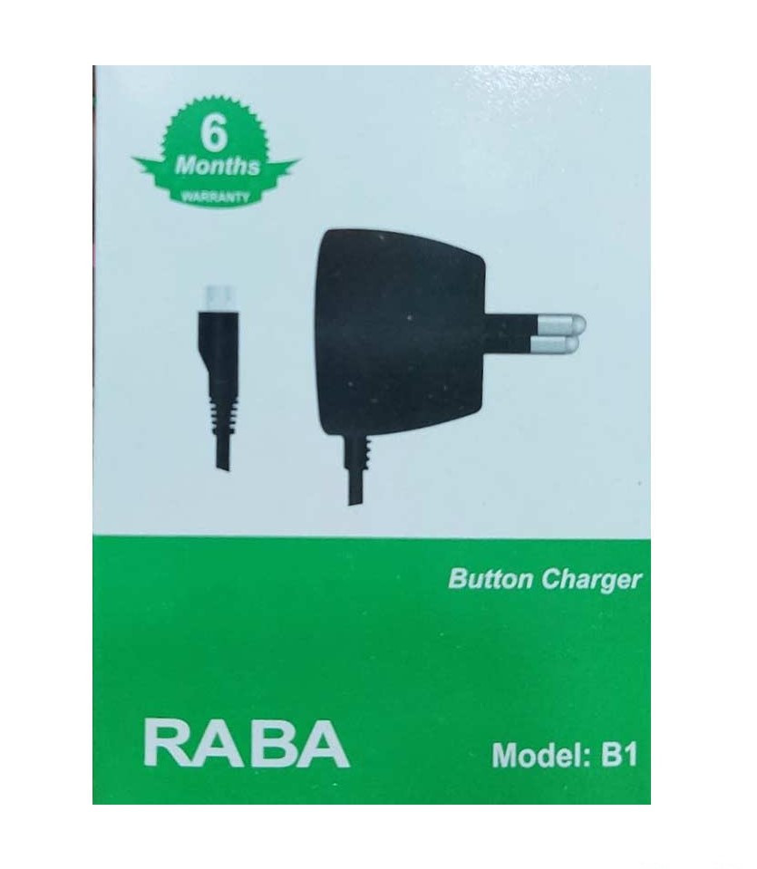 RABA B1 Button Phone N70 Charger (Light Color Changing)